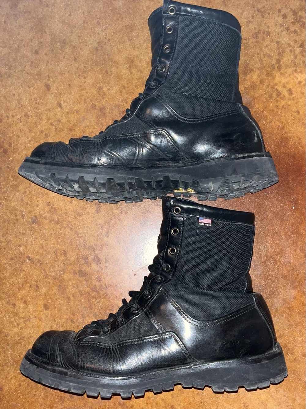 Danner 8” Acadia - Men's Black Tactical Leather and Fabric Boots